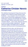 Today OPENING!!! 
10.7.-15.11.2026
Opening: 9.7.2026, 7 pm
Exhibition
Catherine Christer Hennix
Cosmological Critique